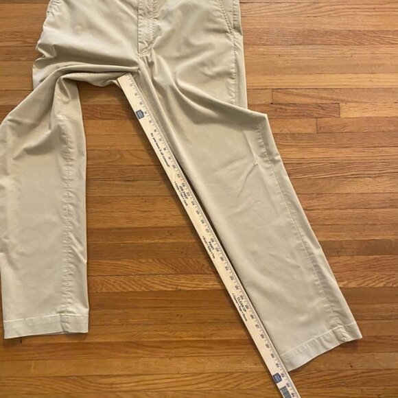 Polo Golf Ralph Lauren Pants Mens 35x32 Khaki Golf Classic Fit Cotton Stretch - Picture 7 of 16